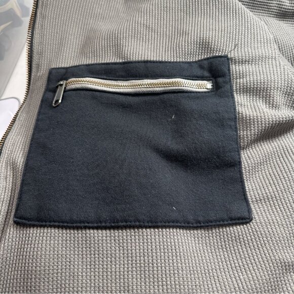 Cabelas Roughneck Black Full Zip Hoodie 3XL Cotton/Polyester Hunting Camping - Picture 8 of 11